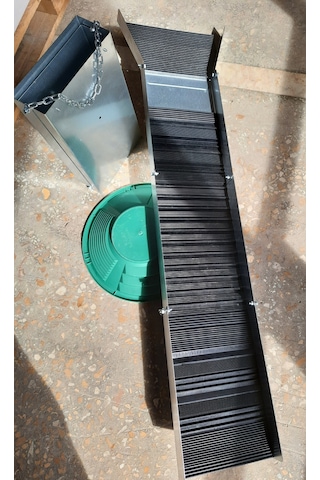 Pro max katlanır savak derede altın arama yıkama ve yakalama sava