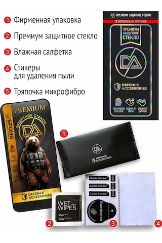 Defence Accessories Redmi 10, Redmi 10, Poco M3 Pro, Honor 30s İçin Koruyucu Cam 159060280