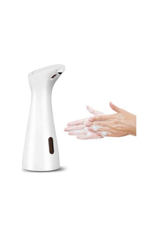 Ulzyvf Otomatik Sensörlü Köpük Sabunluk - El Dezenfektanı 200ml Beyaz Beyaz