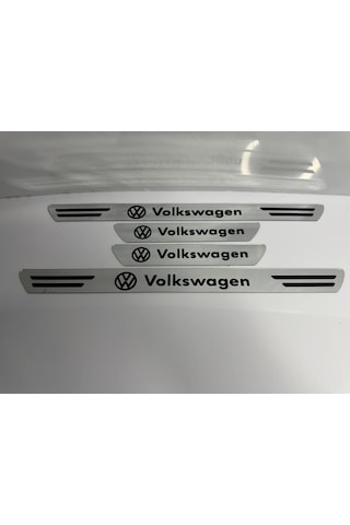 Volkswagen Grubu Uyumlu Kapı Eşiği Koruyucu Ön - Arka 4'lü Set