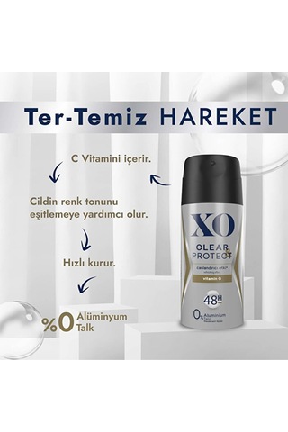 Deodorant 150ml Men-erkek Clear & Protect