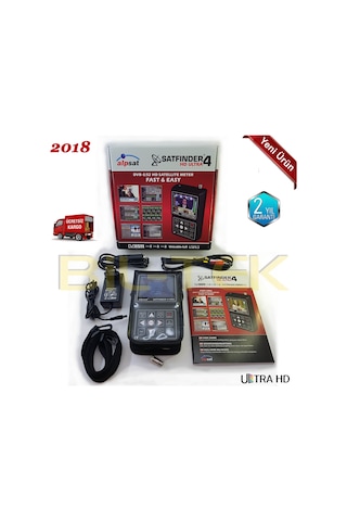 Satfinder 4 Hd Ultra - As04Hdu Görüntülü Uydu Bulucu 2018