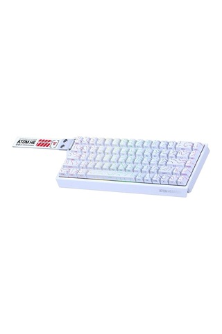 Mk922 Atom He68 Pro Topo Edition Magnetic Emerald Switch 8k Hz Hall Effect Hotswap Argb Kablosuz İngilizce Gaming Klavye