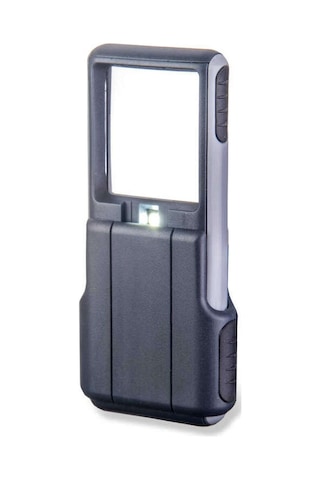 Carson Portable Magnifier Kaydırılabilir Koruyucu Kapaklı Büyüteç