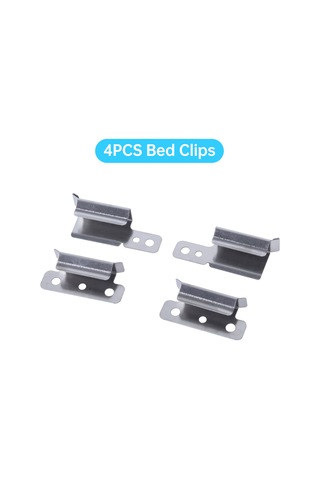 Lemestar 3d Yazıcı Isı Taban Klemensi 4 Adet Paslanmaz Çelik 7mm Kalınlığa Uygun Aksesuar