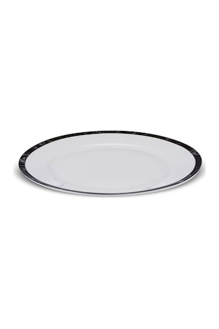Karaca Damalı Çizgi Porselen Servis Tabağı 27 cm