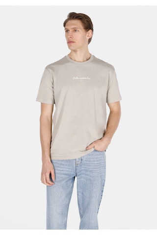 Colin's Colins Comfort Fit Yuvarlak Yaka Düz Erkek Bej Kısa Kol Tişört Cl1071872 Q1.v1 Beı Bej