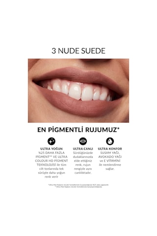 Avon Ultra Mat Ruj Nude Suede