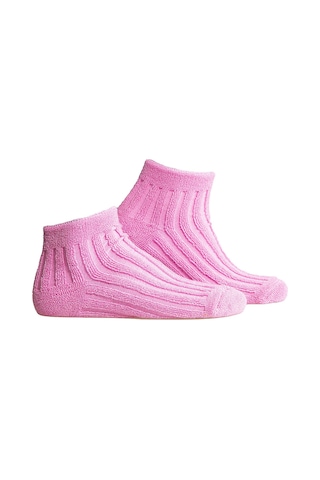 U&me Kadın Uyku Çorabı 3'lü Set 36-40 Pembe Renkli