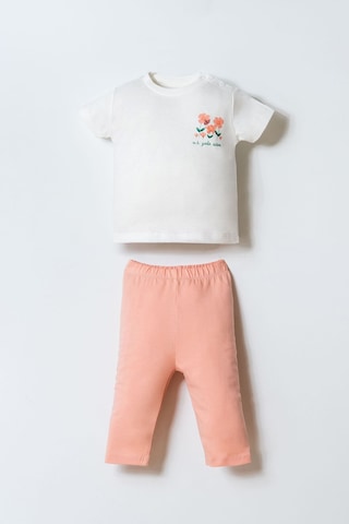 U.s. Polo Assn. Kız Bebek Beyaz 3lü Takım Beyaz