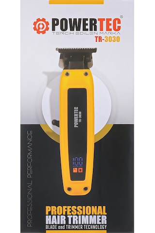 Powertec TR-3030 Sakal Ense Tıraş Makinesi