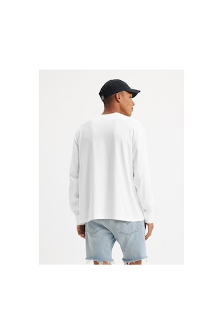 Levi's Ls Authentıc Erkek Beyaz Bisiklet Yaka Sweatshirt A6887-0004-24169