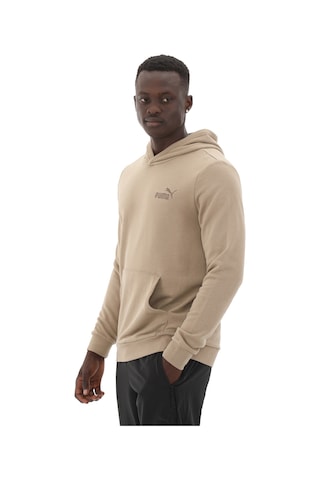 682703-67 Puma Ess Elevated Hoodie Erkek Sweatshirt Kahve 682703-67 Kahve Kahverengi