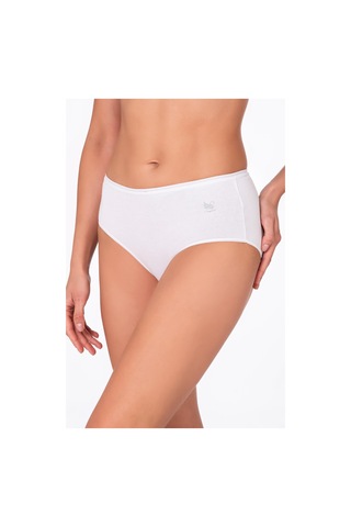 Kadın Pamuklu Yüksek Bel Bato Modal Külot Beyaz K23922-beyaz Beyaz