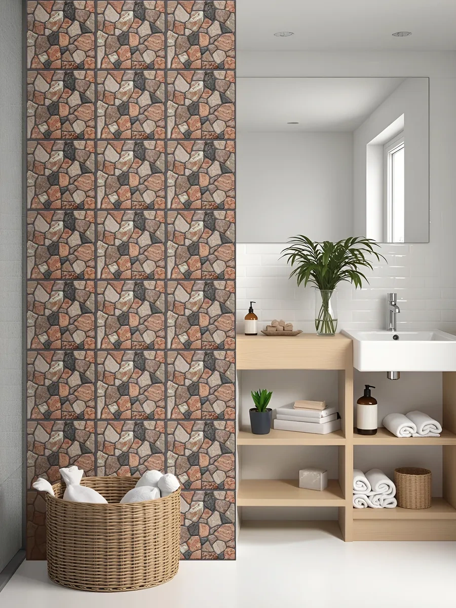 Pureflex Duvarlar İçin 3d Kendinden Yapışkanlı Paneller 30x30 Cm, 10 Adet 335510822