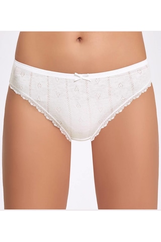 Jakarlı Transferli Ribana Bikini Külot 001