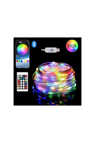 10 Metre, Led Şerit, Usb Bağlantılı, Kumandalı, Ambiyans Işığı Sdr-led-109 Bx40