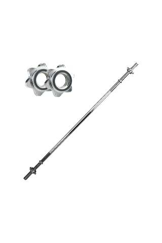 Leyaton Düz Bar 120 Cm Krom Ağırlık Barı Halter Barı