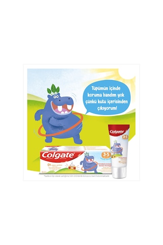 Colgate 3 - 5 Yaş Portakal Aromalı Çocuk Diş Macunu 60 ML