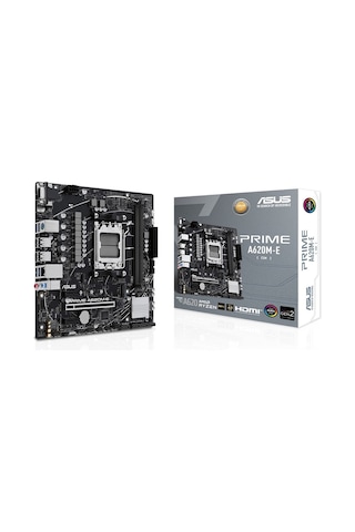 Asus Prime A620M-E CSM AMD A620 6400 MHz (OC) DDR5 Soket AM5 mATX Anakart