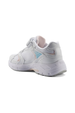 U.s. Polo Assn. Felıx Jr 5fx Beyaz Kız Çocuk Spor Ayakkabı Beyaz-Mavi