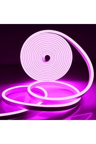 220 Volt Neon Led Mor 5 Mt Ip65 Mor