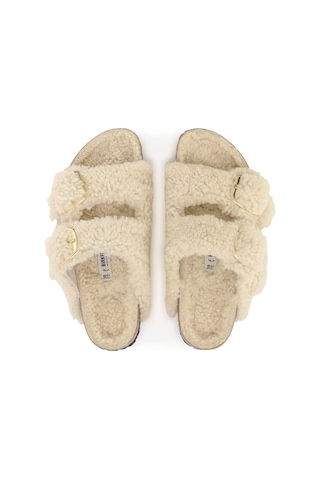 Birkenstock Bırkenstock Arızona Bıg Buckle Kadın Terlik 1023130 Krem