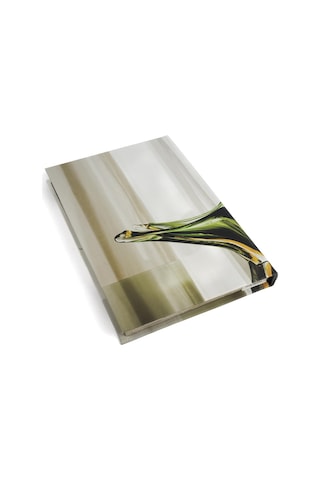 Mikasa Moor Murano Glass Plate Kitap Kutu 35x24x3 Cm