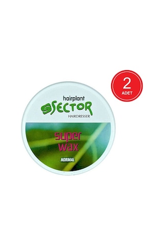 Sector Hairplant Normal Süper Wax 2 x 150 ML