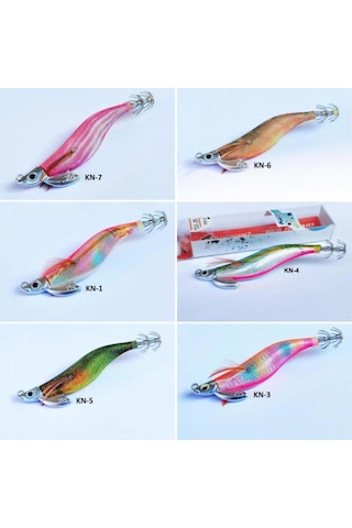 Kardez Glow 25 gr Squid Jig Fosforlu Kalamar Zokası