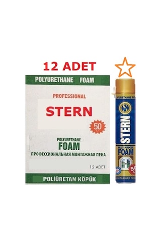12Ad 750ML-850G Soma Poliüretan Köpük Tam Gamajlı Pu Çelik K