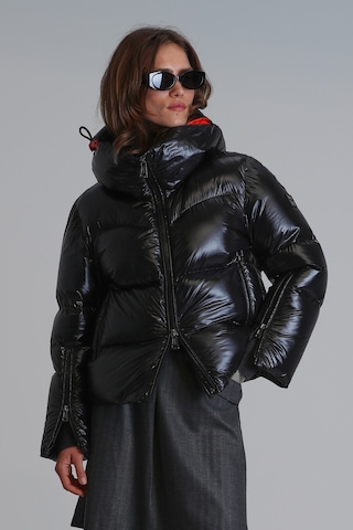 Lufian Shay Kaz Tüyü Kadın Mont Siyah Siyah 122120026100100 Siyah