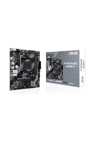 Asus Prıme A520m-r Ddr4 5100mhz 1xhdmı 1xm.2 Usb2.0 Matx Am4 Amd Am4 5000/4000 /3000 Serileri İle Uyumlu -140059