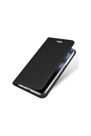 Dux Ducis Apple Uyumlu iPhone 11 Pro Max 6.5inç Kılıf Kapaklı Flip Cover Kılıf Skinpro Series- 5775