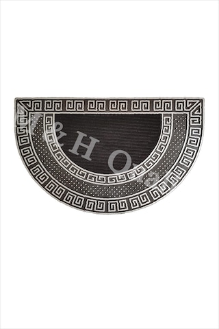 Dış Kapı Önü Paspası Ovalgümüş Renk Kaymaz Taban