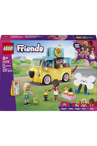 LEGO® Friends Evcil Hayvan Aksesuar Kamyoneti Oyuncağı 42678 - 6 Yaş Üzeri Çocuklar için Yaratıcı Oyuncak Yapım Seti (237 Parça)
