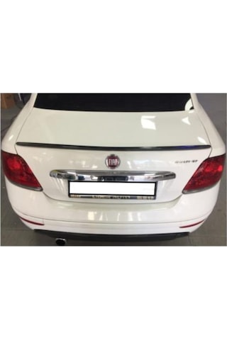 Spoiler Fiat Linea Bagaj Üzeri Çıta - Spoiler Pianoblack - Parlak Siyah + Çift Taraflı Bantlı 115 Cm