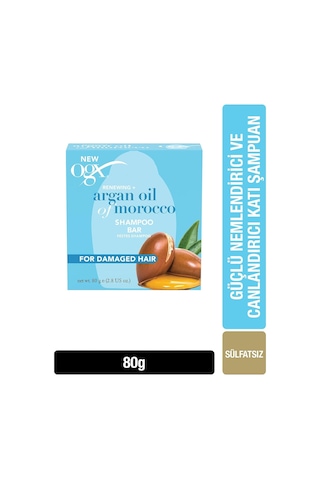 Ogx Argan Oil Of Katı Şampuan 80 Gr Sku: Smg8690010420091