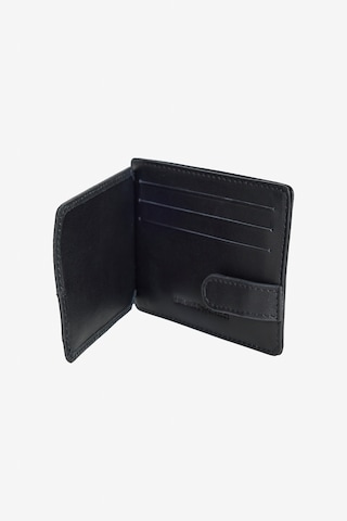 AC&Co / Altınyıldız Classics Erkek Siyah %100 Hakiki Deri Kartlık Siyah