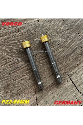 Vsc Stoplu Sunta Vida Sıkma Ucu Mıknatıslı Yıldız Bits Uç Pz2 Uç 65mm 10adet
