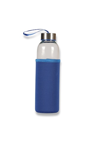 500 Ml Cam Matara Açık Mavi