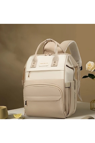 Wangxi Haki Çocuk Bezi Çantası Büyük Kapasiteli Şişe Ve Temel Eşyalar İçin Ebeveyn Çanta Haki