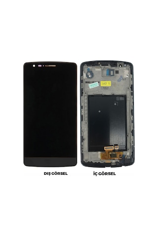 Teknonet Lg G3 Uyumlu Lcd+dokunmatik+çıtalı - Gold
