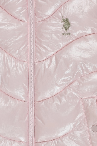 U.S. Polo Assn. U.s. Polo Assn. Kız Çocuk Açık Pembe Yelek Dokuma 50319252-vr078 Acık Pembe