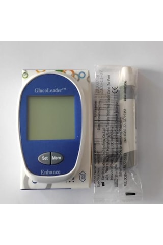 GlucoLeader Enhance 2 Ölçüm Cihaz ve 50 Adet Ölçüm Çub