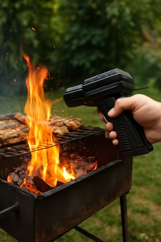 Jet Fan Turbo Yüksek Hava Üfleyici 8000mah Uzun Batarya Kademeli