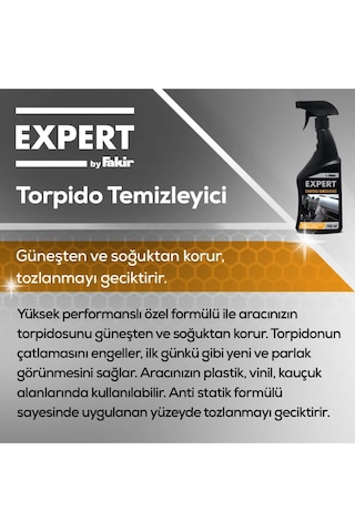 5 Adet Expert By Fakir Torpido Temizleyici 750 Ml