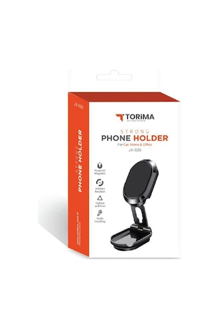 Torima Jx-026 Ayarlanabilir Portatif Telefon Tutucu Masaüstü Telefon Standı Siyah