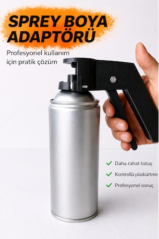 Sprey Boya Adaptörü Siyah