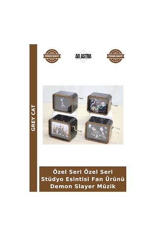 Özel Seri Özel Seri Stüdyo Esintisi Fan Ürünü Demon Slayer Müzik